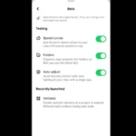 Meta adds more experimental Edits features to its beta tab